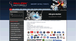 Desktop Screenshot of pavlicekmotordily.cz